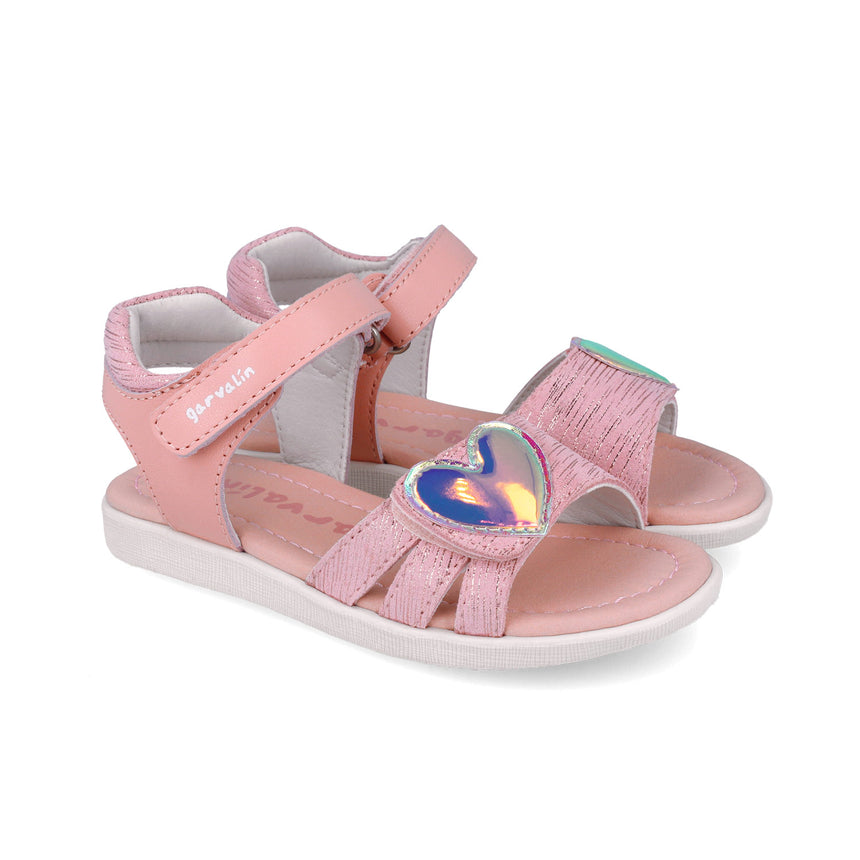 Garvalin SANDALIA CORAZON 252424-A032 ROSA
