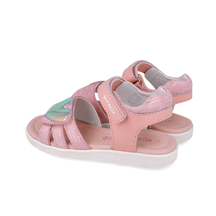 Garvalin SANDALIA CORAZON 252424-A032 ROSA