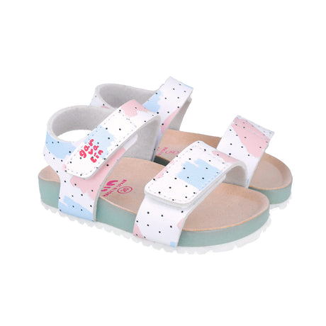 Garvalin SANDALIA ESTAMPADA 252460-B050 BLANCO