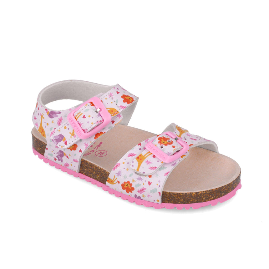 Garvalin 252465-A164 SANDALIA ESTAMPADA LILA