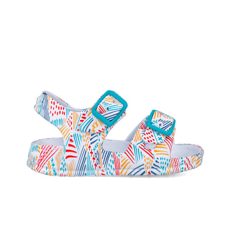 Garvalin SANDALIA AGUA ESTAMPADA 252851-A050 BLANCO