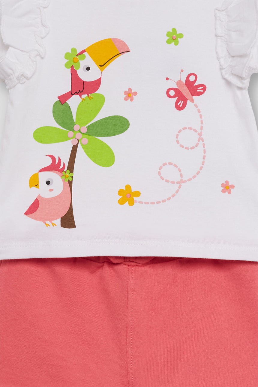 Street Monkey 253004 σετ κοριτσι estampado