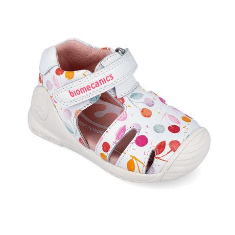 Biomecanics 262104-B050 SANDALIA ESTAMPADA BLANCO (NAPA)