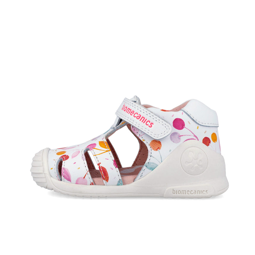 Biomecanics 262104-B050 SANDALIA ESTAMPADA BLANCO (NAPA)
