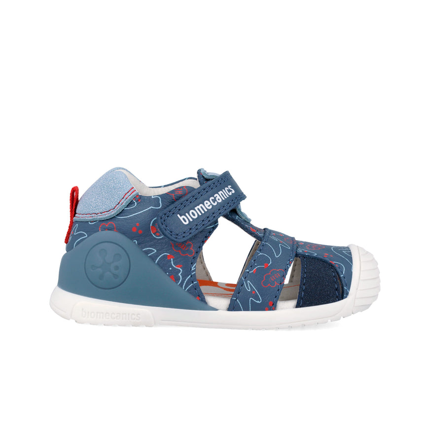 Biomecanics 262125-A556 ESTAMPADA PETROL (SAUVAGE) SANDALIA