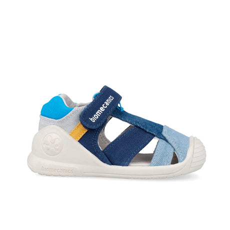 Biomecanics 262186-A008 SANDALIA LONA URBAN AZUL (PIQUE)