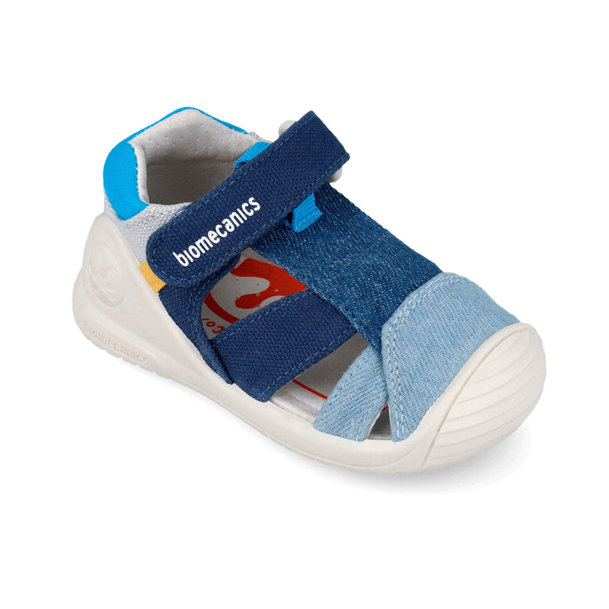 Biomecanics 262186-A008 SANDALIA LONA URBAN AZUL (PIQUE)