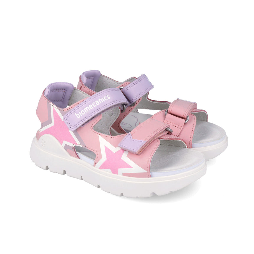 Biomecanics 262222-A032 SANDALIA ESTRELLAS ROSA (SAUVAGE)