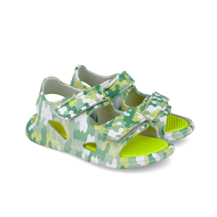 Biomecanics  262296-A442  SANDALIA ESTAMPADA AQUA VERDE (MAT)