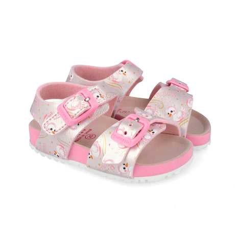 Garvalin πεδιλο κοριτσι  262461-A032 BIO METALIZADO ROSA (CHAMPION METALIZADO)
