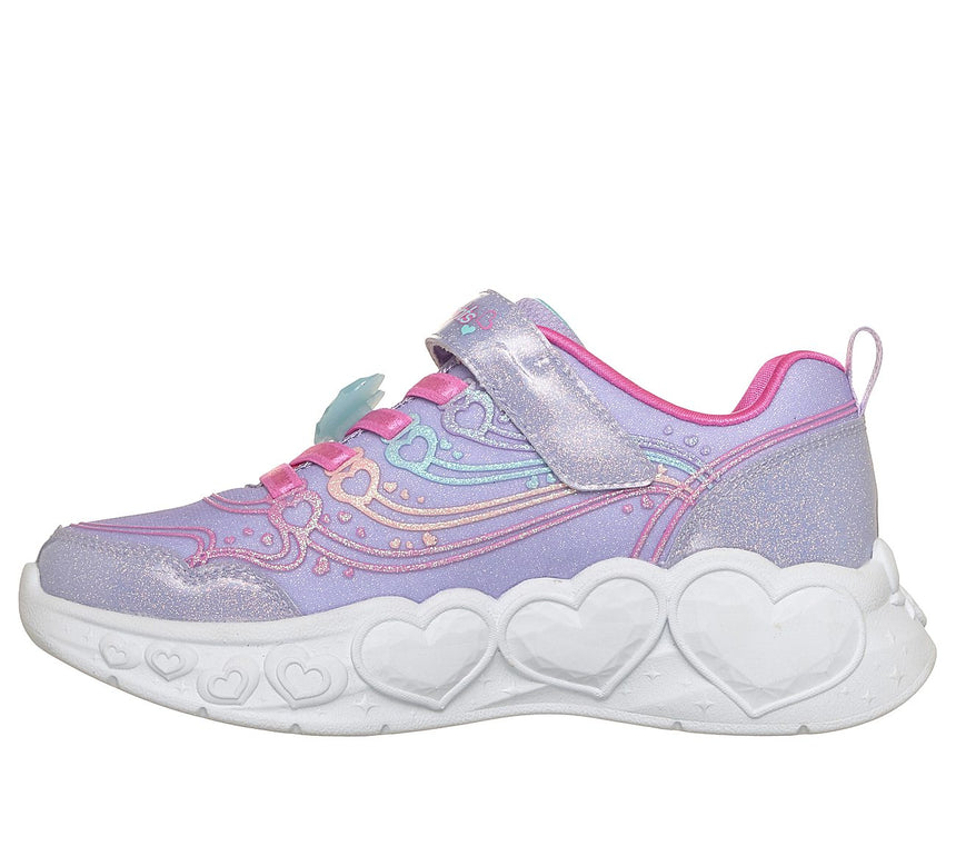 Skechers Heart Lights Παιδικά Αθλητικά  με Φωτάκια Μωβ 303266nc/lvmt