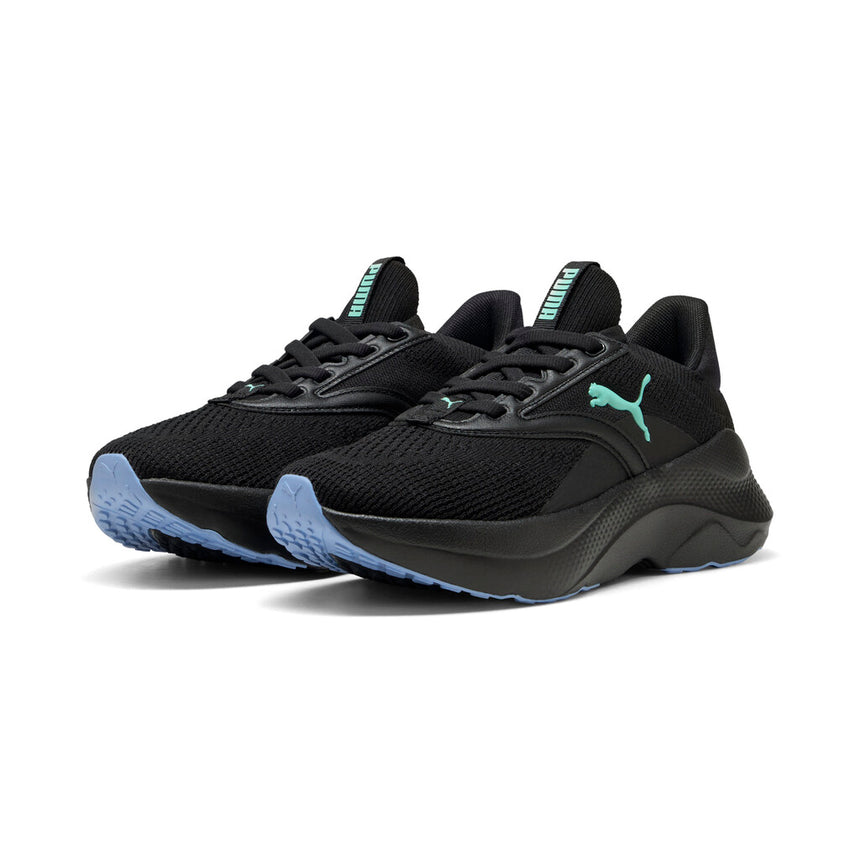 Puma Softride αθλητικο  Mayve Wn's - PUMA Black-Intense Lavender-Mint Jelly 310160-27