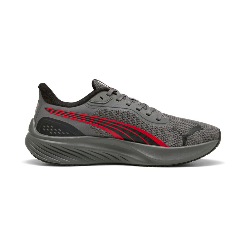 puma pounce lite 310778-04 dark gray red