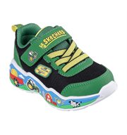 SKECHERS 407065N/GNBK Παιδικά Sneakers με Σκρατς Πράσινα