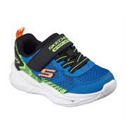 Skechers αθλητικα αγορι με φωτακι 401490N-BLBK BLUE