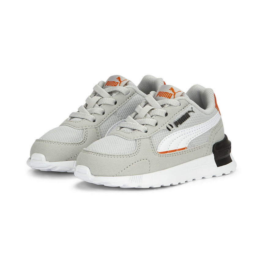 Puma Gravidon Ac Inf Gray-White-Orange-Puma-Black