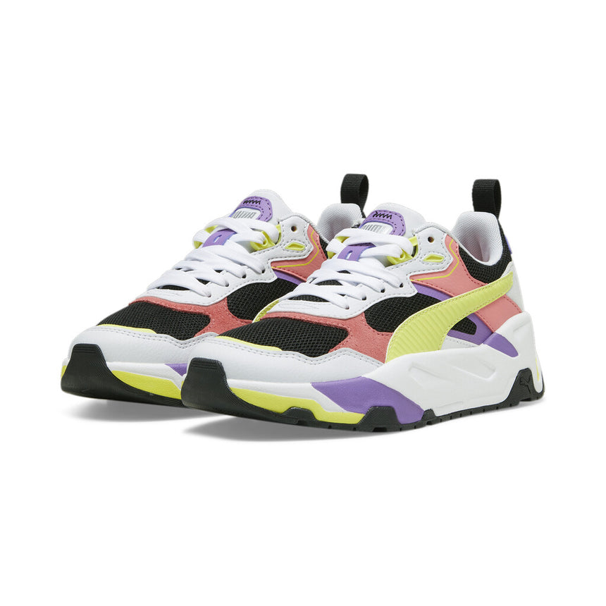 Puma Trinity Jr 390838 12 Black-Lime Sheen-Silver Mist