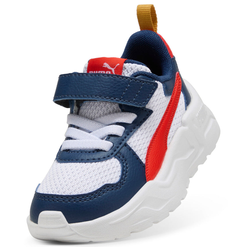PUMA TRINITY LITE AC+INF 391481 17 WHITE-RED-PERSIAN BLUE