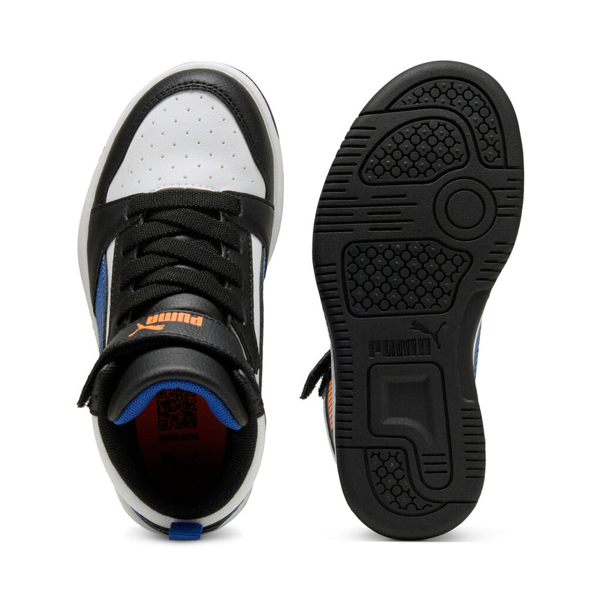 Puma rebound v6 mid ac+ps 393832 31 puma white-clyde royal-black