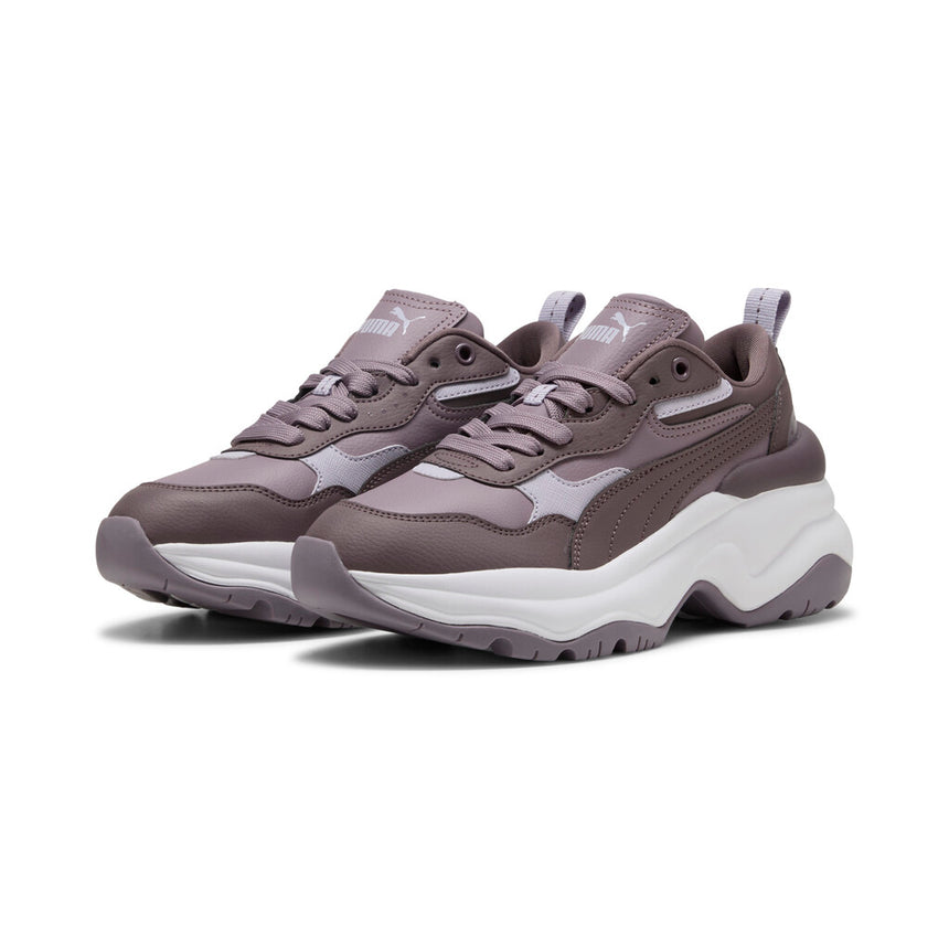 Puma cilia wedge 393915 14 puma white-raisin-plum jam