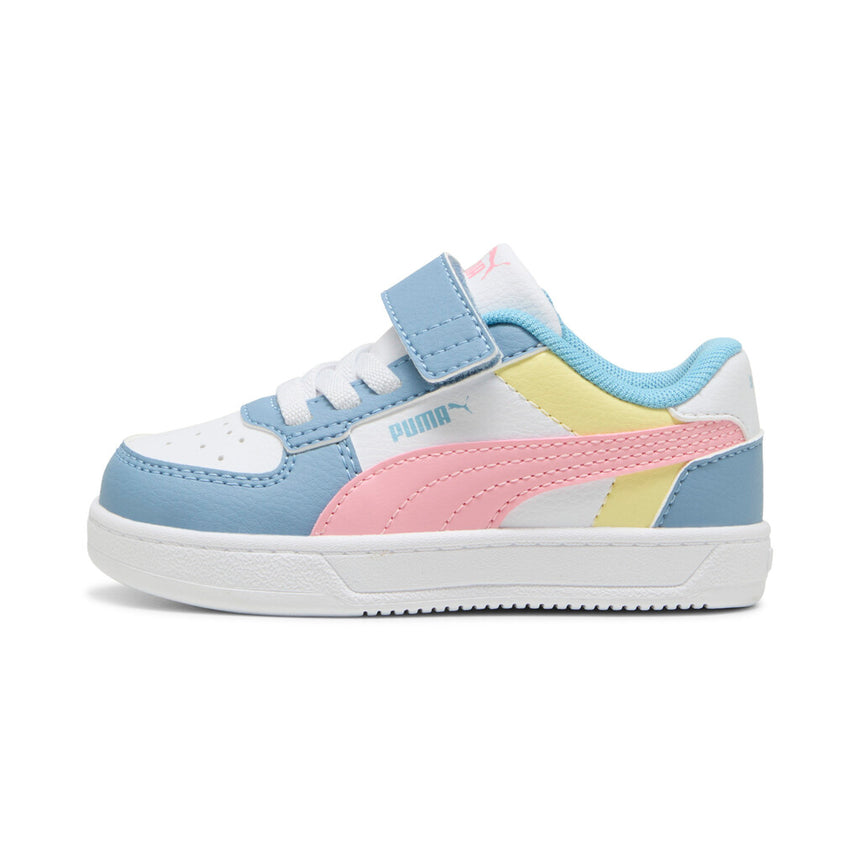 Puma caven 2.0 block ac+inf 394463 18 white-pinkscape-cool blue 