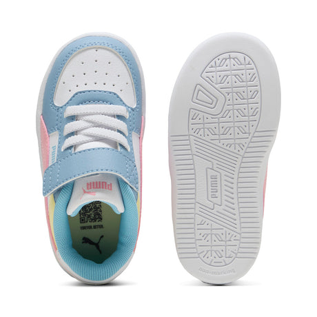Puma caven 2.0 block ac+inf 394463 18 white-pinkscape-cool blue