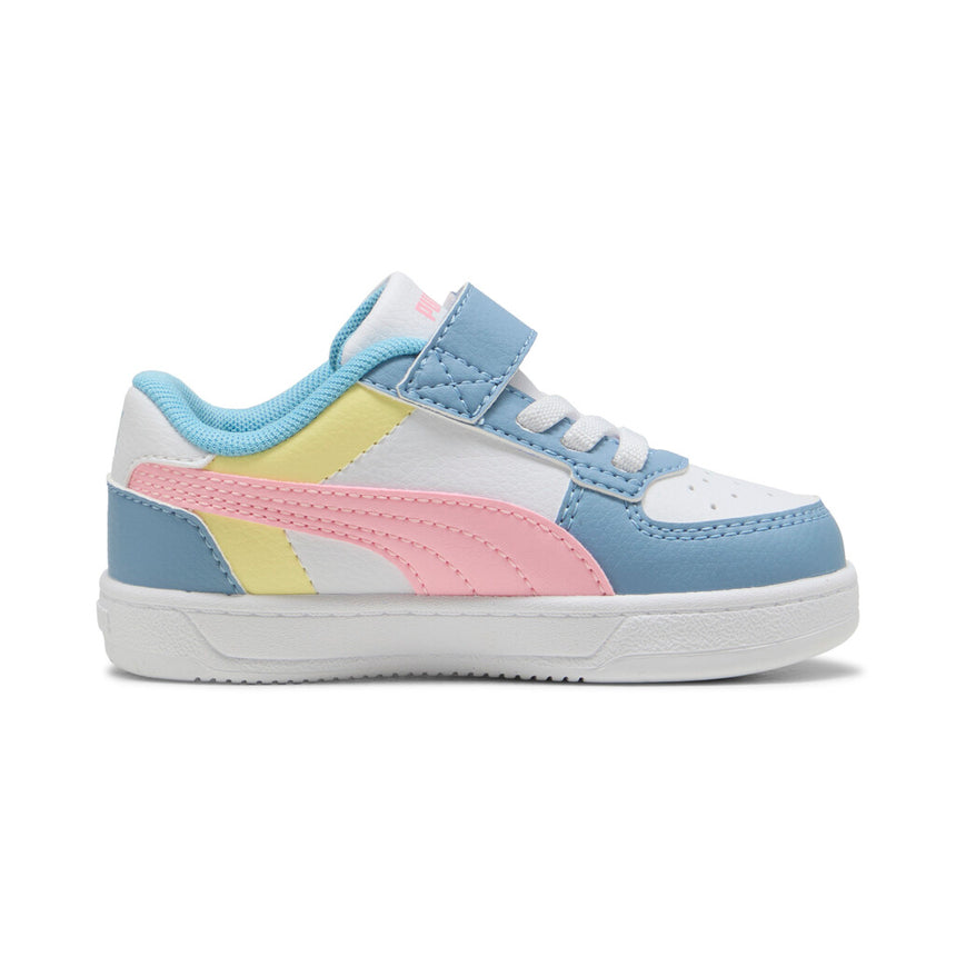Puma caven 2.0 block ac+inf 394463 18 white-pinkscape-cool blue 