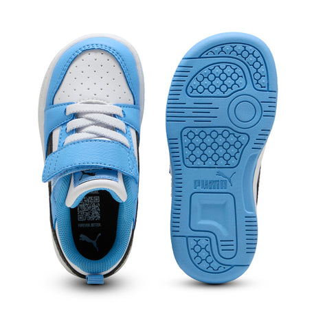 Puma sneakers  Rebound V6 Lo AC+ Inf - Team Light Blue-PUMA Black-PUMA White 397420-34
