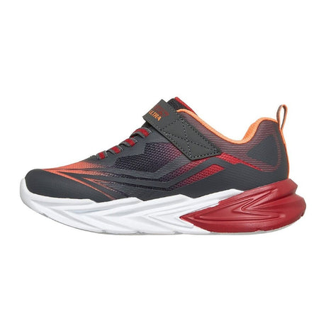 Skechers παιδικά αθλητικά με φωτάκια Γκρί 400139L-CCRD