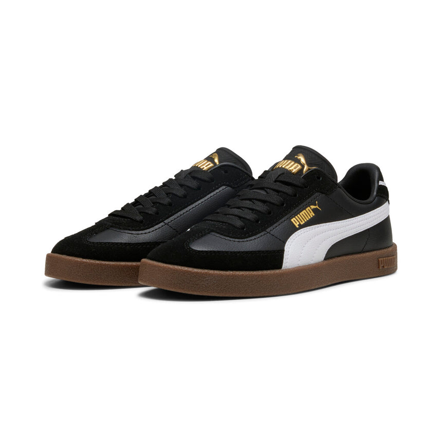 PUMA CLUB II ERA JR 401489 01 PUMA BLACK-PUMA WHITE