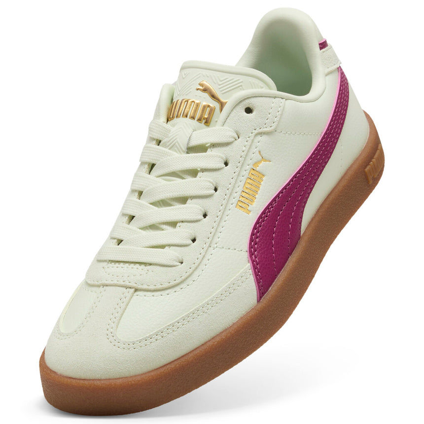 PUMA CLUB II ERA JR 401489 11 SEA GLASS-WILD GREEN
