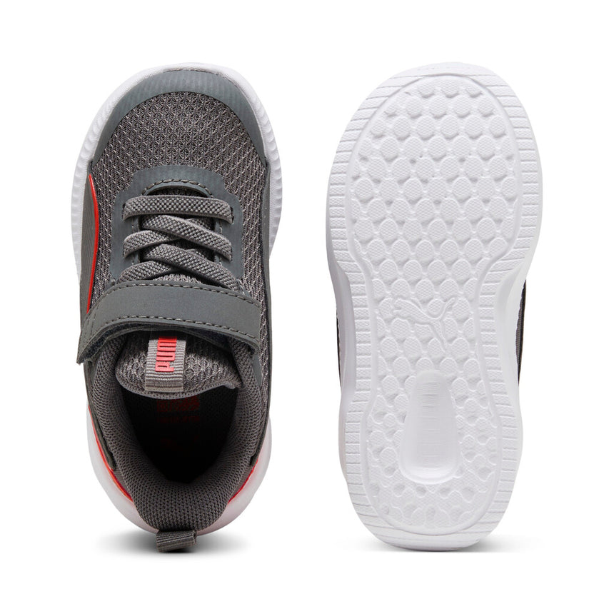 Puma flyer 3 ac+inf 401528 08 gray-fierce red-pu