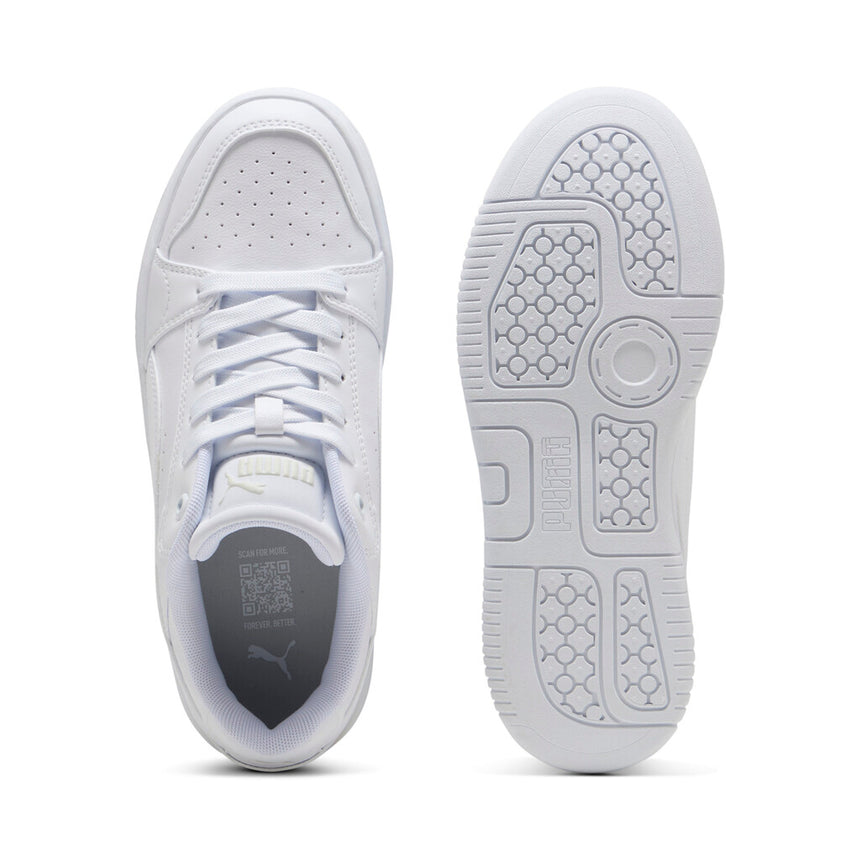 Puma rebound femme low 402592 01 puma white-vapor gray