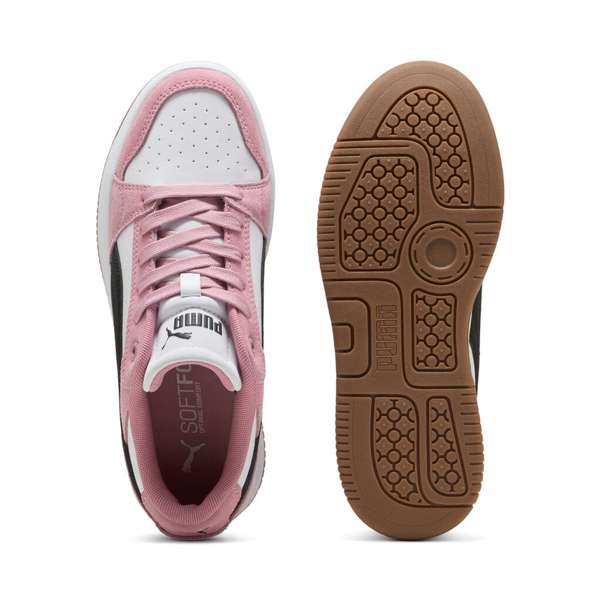 Puma rebound femme low sd 402593 02 puma white-puma black-pink