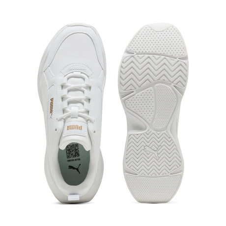 Puma αθλητικο sneakers Cassia 2.0 L - PUMA White-PUMA White-PUMA Gold 402678-02