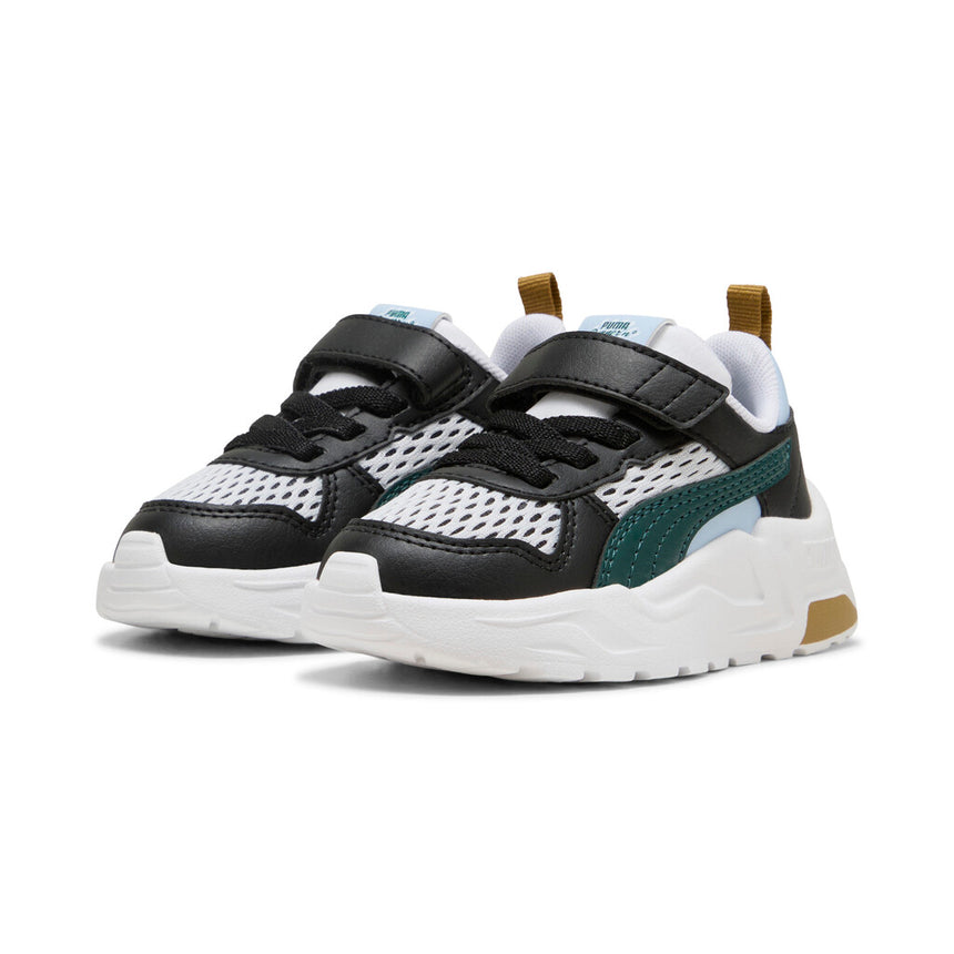 PUMA TRINITY 2 LT RUN FUN AC+INF 402932 02 WHITE-GREEN TERRAIN-BLACK