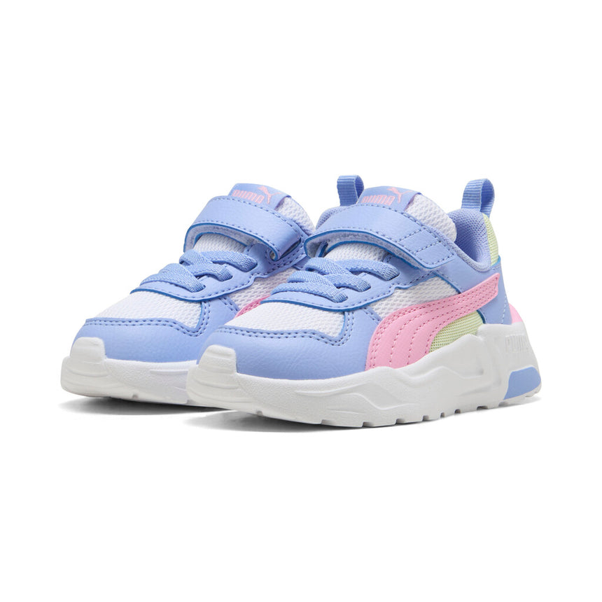 Trinity αθλητικο κοριτσι  2 LT AC+ Inf - PUMA White-Pink Shimmer-Intense Lavender 403705-11