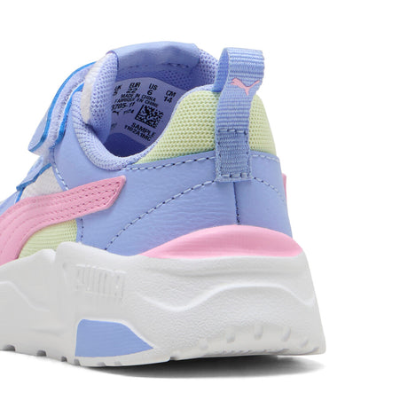 Trinity αθλητικο κοριτσι  2 LT AC+ Inf - PUMA White-Pink Shimmer-Intense Lavender 403705-11