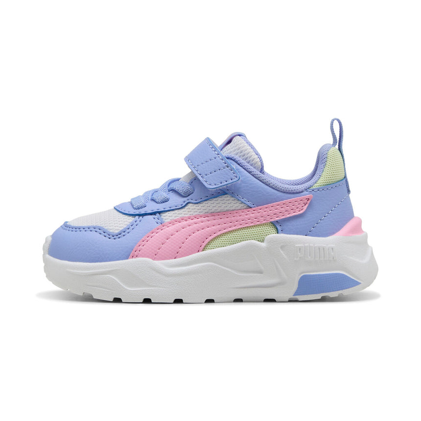 Trinity αθλητικο κοριτσι  2 LT AC+ Inf - PUMA White-Pink Shimmer-Intense Lavender 403705-11