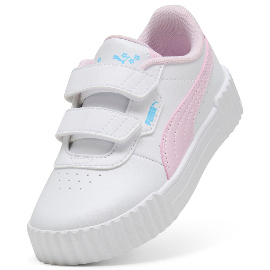 Puma sneakers Carina 3.0 Jelly Heaven V PS - PUMA White-Pearl Pink 405055-01