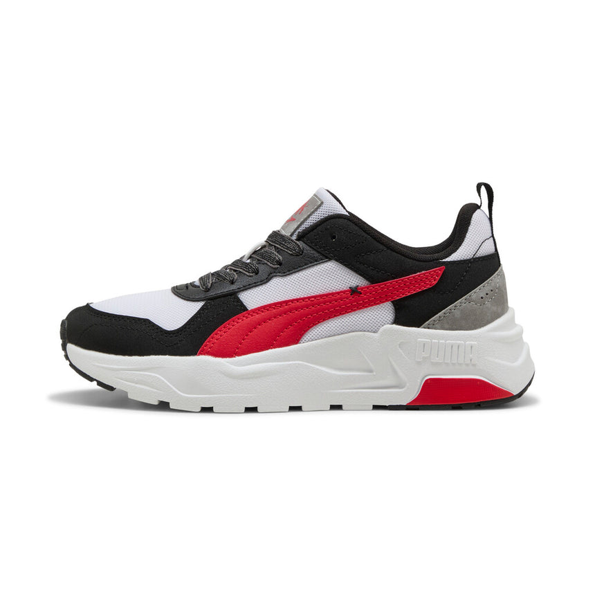Trinity 2 LT Mid 90s Jr - PUMA White-For All Time Red-PUMA Black