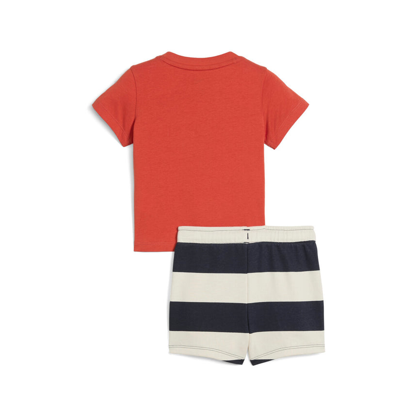 Puma Tee &amp; Shorts Set 630986 15 red fire