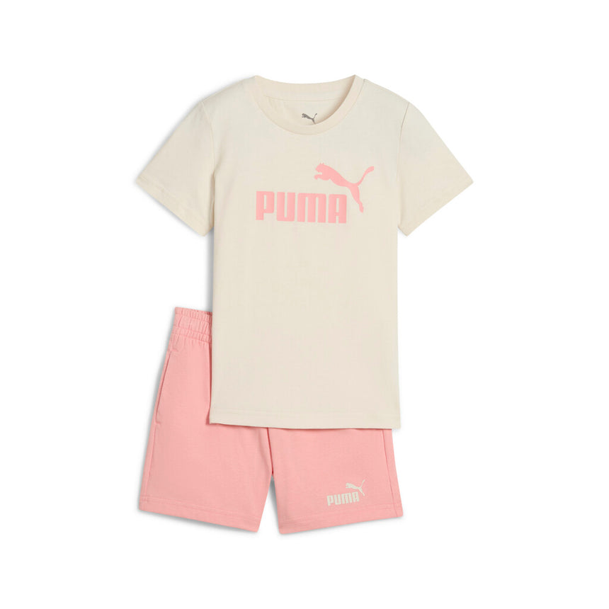 PUMA 685240-87 Tee and Shorts Set pink fruit