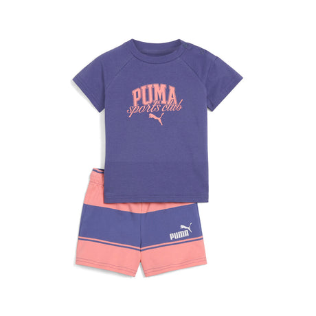 Puma CLASS Tee & Shorts Set 686289 46 blue crystal