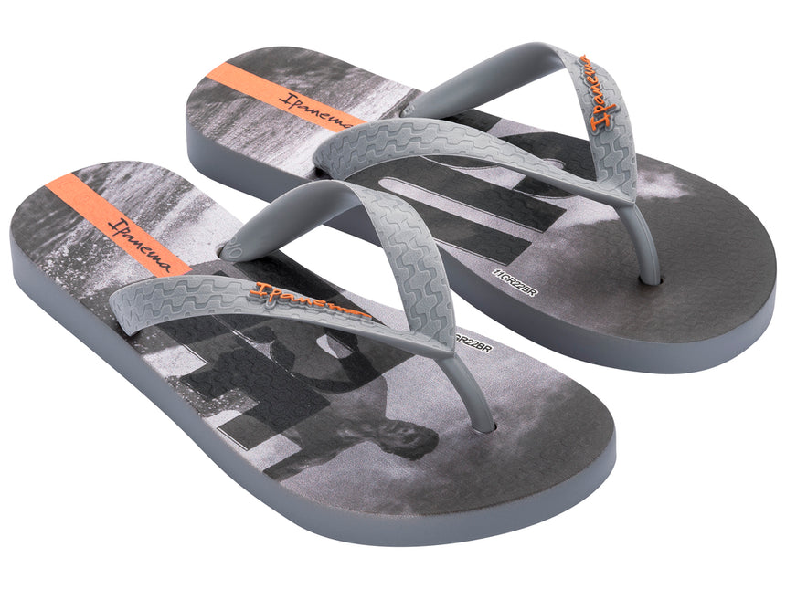Ipanema Σαγιοναρες 780-23402-37-2 AJ487 Classic Xi Kids Grey/Orange/Black