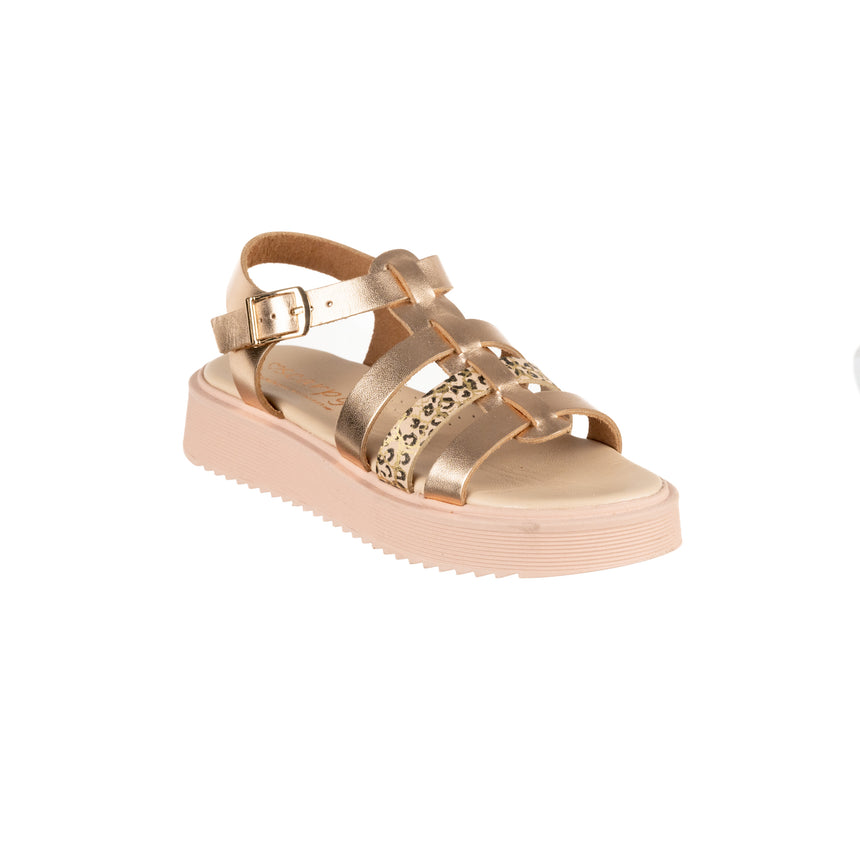 Bonito AK25-88 SANDAL χαλκός λεοπάρ