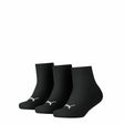 Puma Socks Kids Quarter Soft Cotton 3 Pack Black
