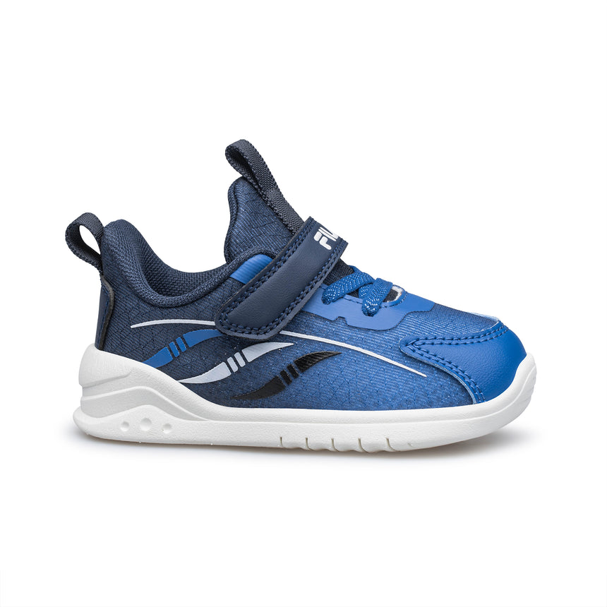 fila petite v 9af51020-221 prince blue navy white