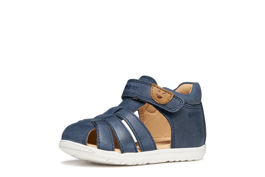 Geox B Sandal Macchia Παιδικό Παπουτσοπέδιλο για Αγόρι Μπλε B254VA 000CL C4002