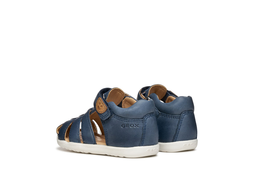 Geox B Sandal Macchia Παιδικό Παπουτσοπέδιλο για Αγόρι Μπλε B254VA 000CL C4002